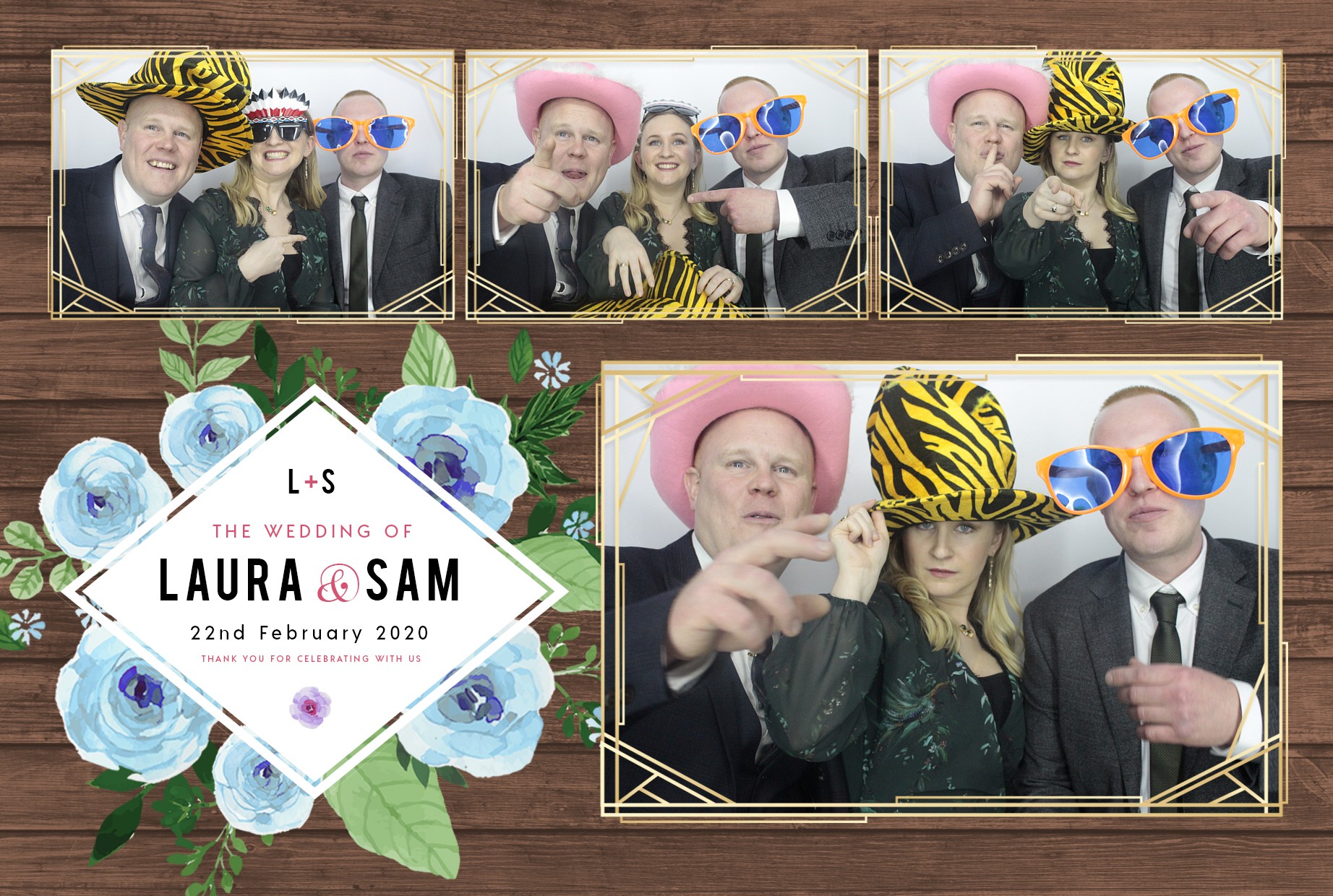 Laura and Sam's Wedding | View more photos from the event at gallery.myphotoboothexperience.co.uk/u/MyPhotoBoothExperienceLtd/Laura-and-Sams-Wedding